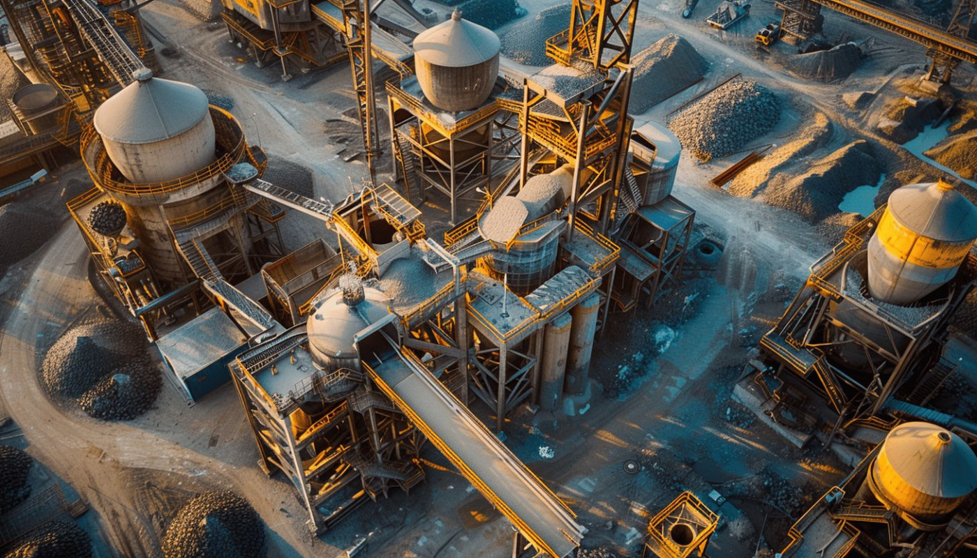 Découverte du processus de fabrication du béton et du ciment